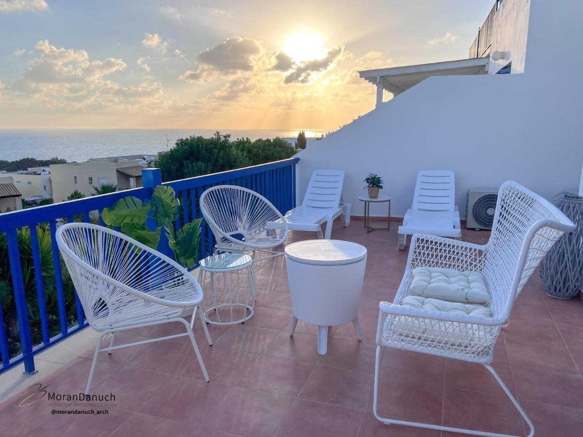Ikaria Sea View Apartment Klorakas Bagian luar foto